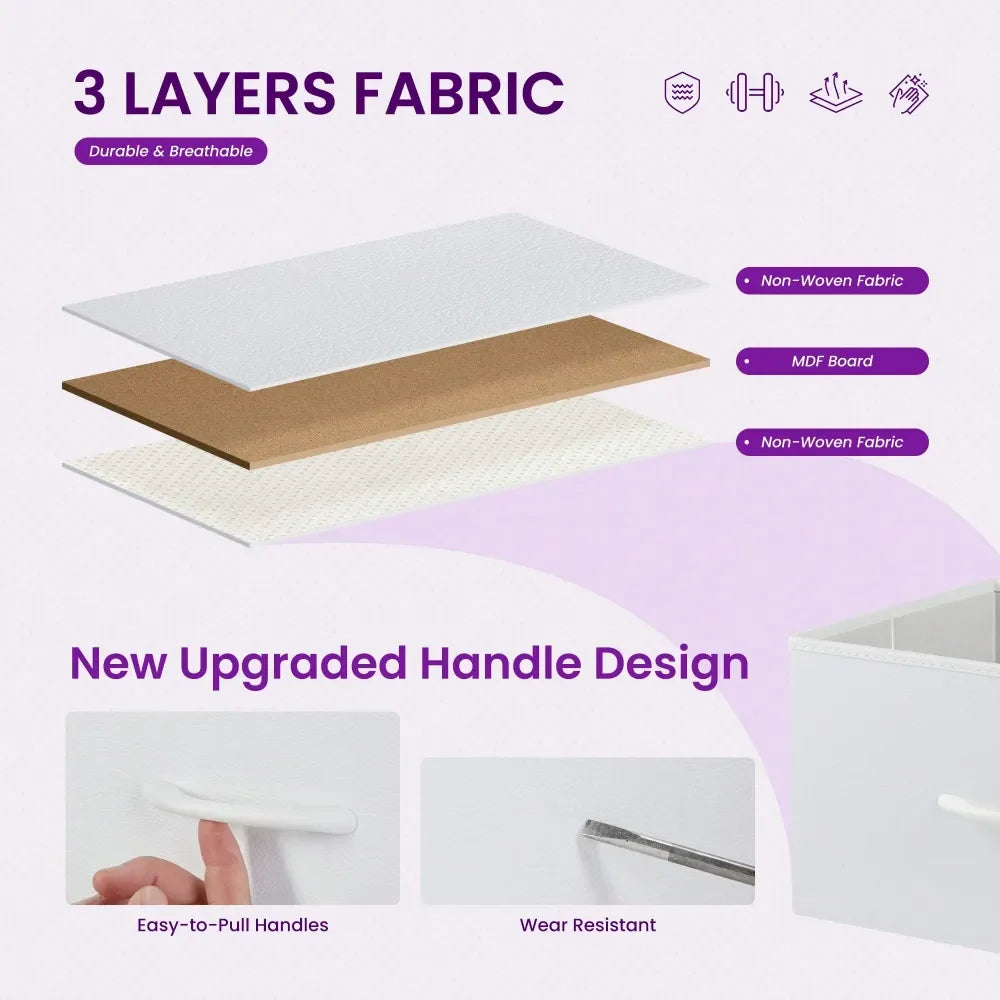 Fabric Drawer Chest Organizer